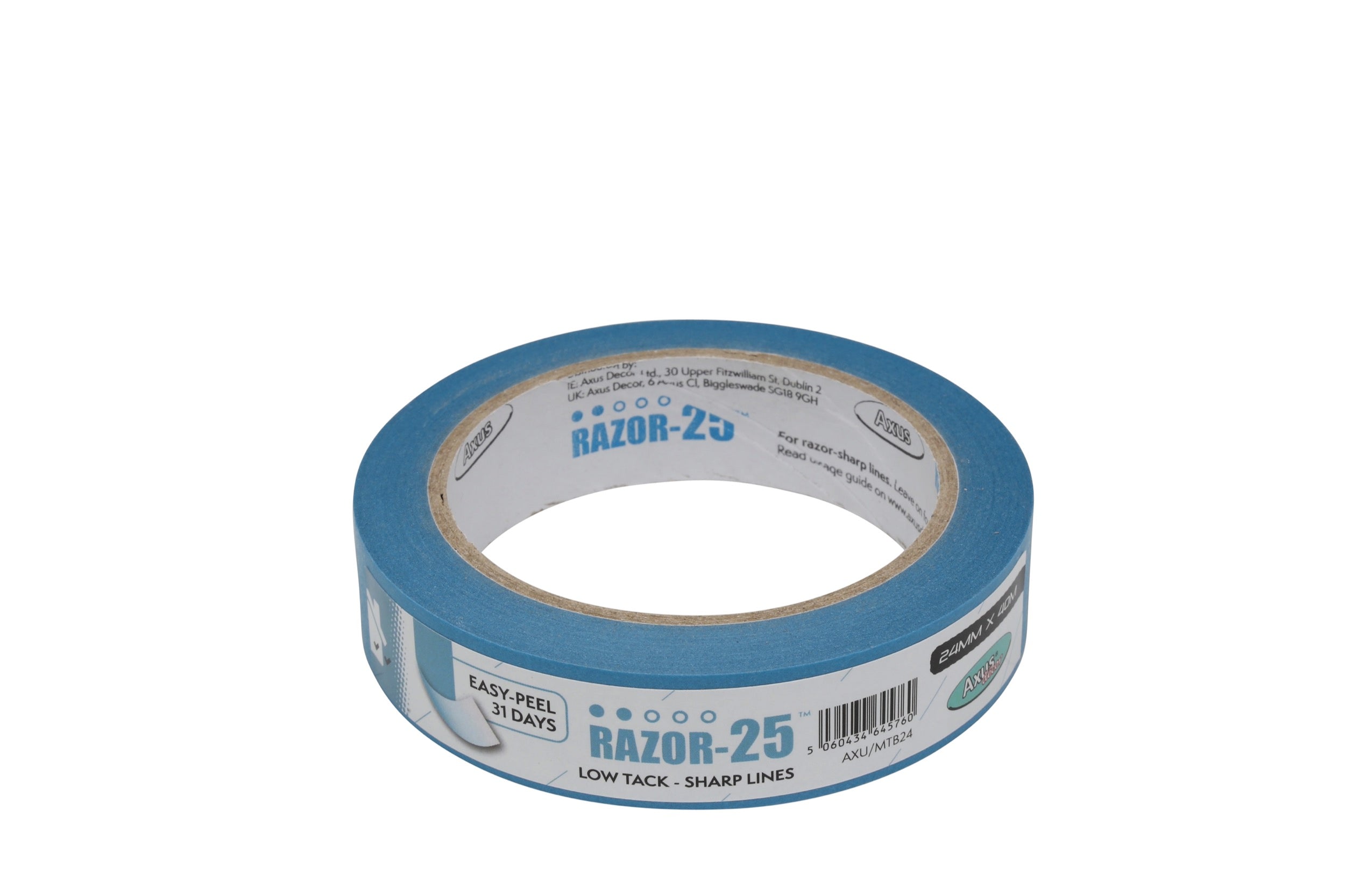 Razor-25 Low Tack Tape 24mm x 40m – Arrabawn