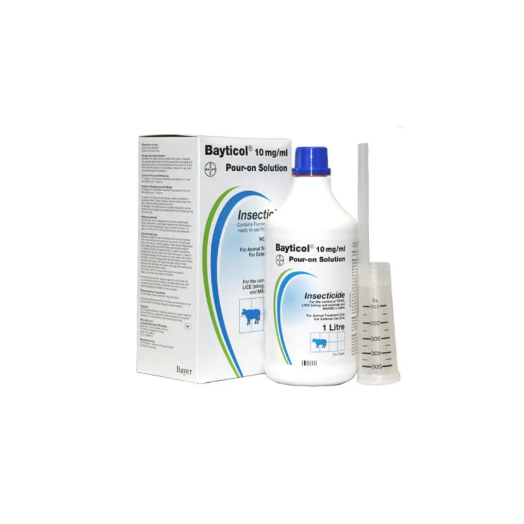 Bayticol 1% Pour-On - 1 Litre (Flumethrin) – ArraTipp